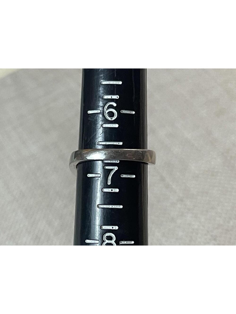 Sterling Silver Heart CZ Bypass Ring with Clear Crystal Accent Stones Size 6.75 - Picture 5 of 9